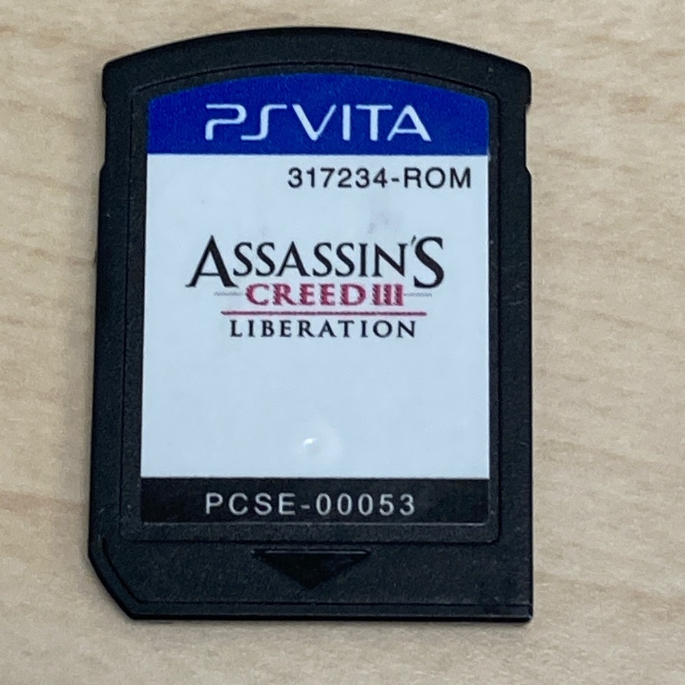 Assassin's Creed III: Liberation Game Card for PlayStation Vita PS Vita - Picture 1 of 1